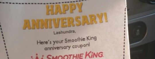 Smoothie King is one of Favorites.