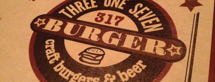 317 Burger is one of Zach : понравившиеся места.