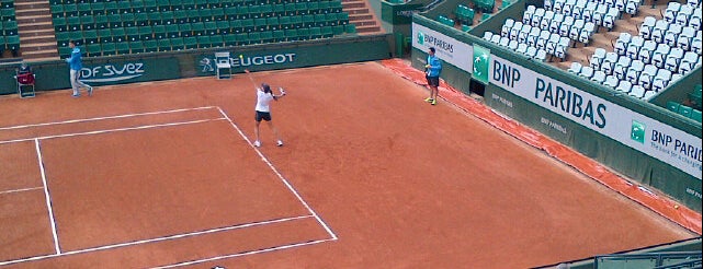 Court n°12 is one of French Open / Roland Garros.