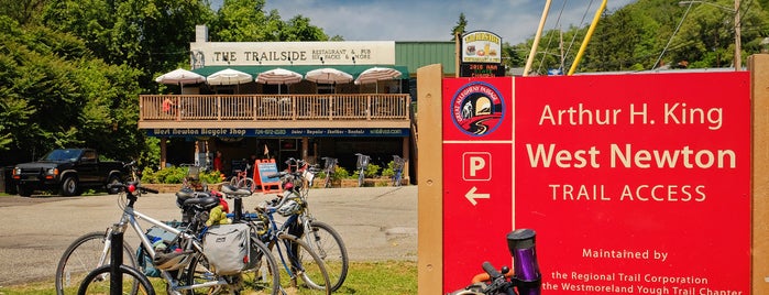 West Newton Bicycle Shop is one of Bikabout's Guide to the GAP Trail and C&O Towpath.