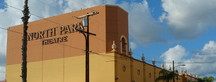 The North Park Theatre is one of Bikabout San Diego.