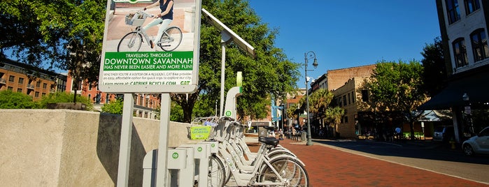 CAT Bike Station - Ellis Square is one of Bikabout Savannah.