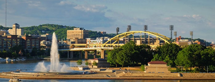 Point State Park is one of Bikabout Pittsburgh.