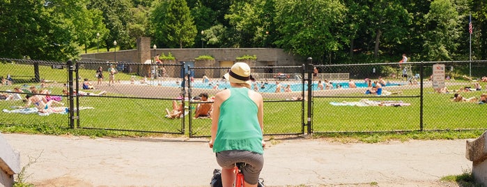 Citiparks Pool - Schenley is one of Bikabout Pittsburgh.