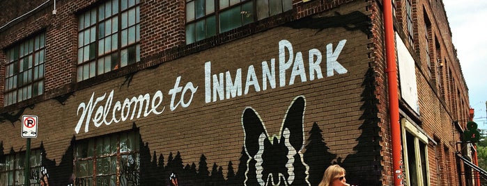 Inman Park is one of Bikabout Atlanta.