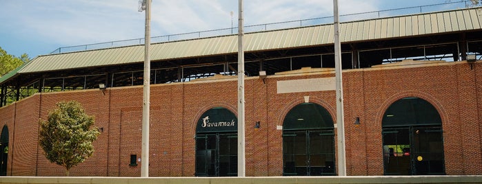 Historic Grayson Stadium is one of Bikabout Savannah.