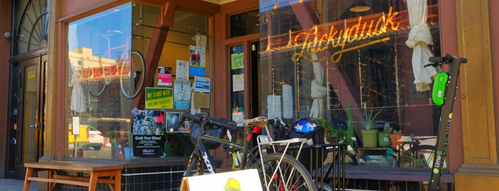 Lucky Duck Bicycle Cafe is one of Best of Oakland by Bike.