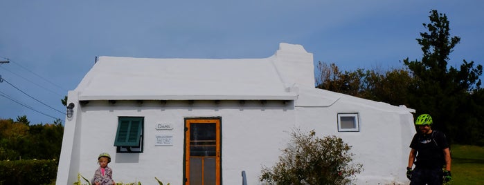 Heydon Trust Chapel is one of Bikabout Bermuda.