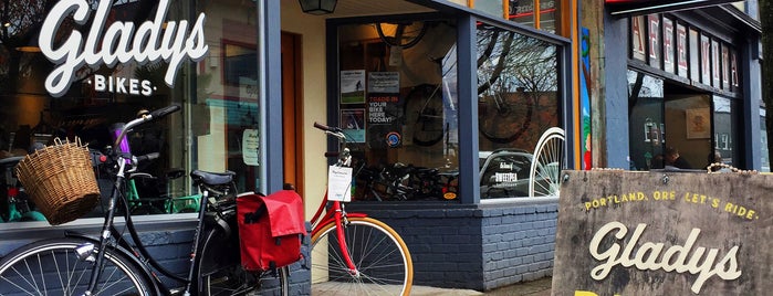 Gladys Bikes is one of Best of Portland by Bike.