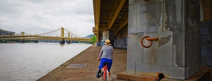 Three Rivers Heritage Trail - Strip District section is one of Bikabout Pittsburgh.