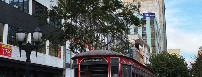Rua XV de Novembro is one of Top 10 favorites places in Curitiba, Brasil.