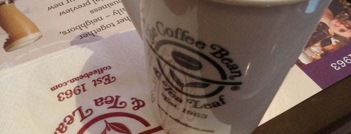 The Coffee Bean & Tea Leaf is one of Cafe's.