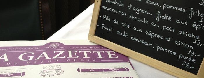 Brasserie Grand-Chêne is one of Panos : понравившиеся места.