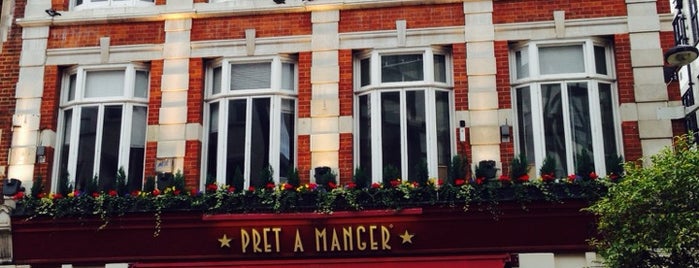 Pret A Manger is one of London.