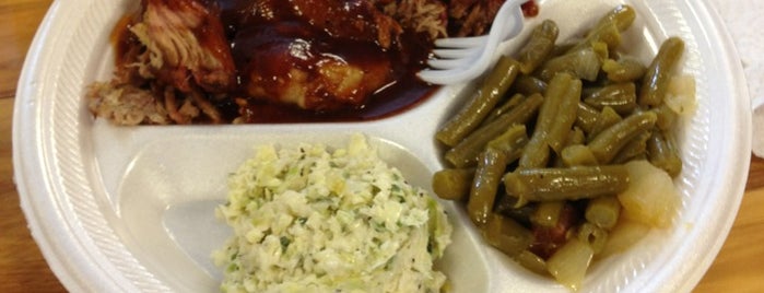 Cooks Bar-B-Q is one of Places I've ate at.