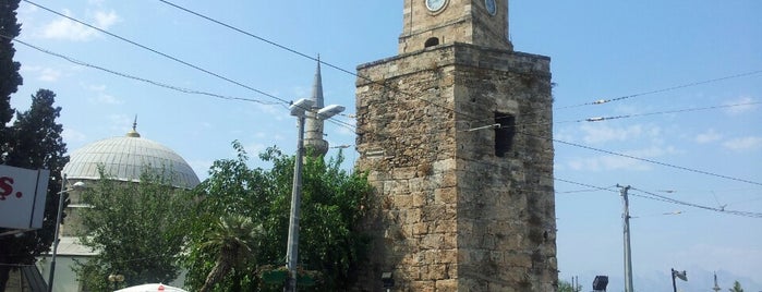 Saat Kulesi is one of Historical Places in Antalya - Ören Yerleri.