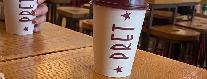 Pret A Manger is one of what to do in London ?!.