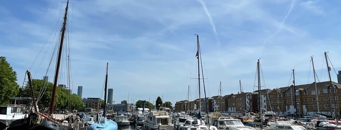 South Dock Marina is one of London.