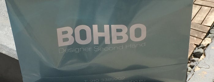 Bohbo Designer Second Hand And More is one of Athen.