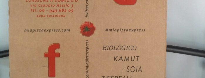 Mia Pizza Express is one of Con specialita kamut.