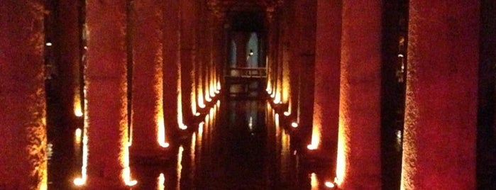 Basilica Cistern is one of İstanbul.
