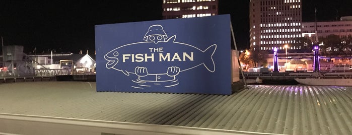 The Fish Man is one of Hobart Finds.