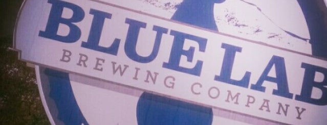 Blue Lab Brewing Company is one of Lugares favoritos de Curtis.