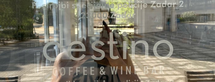 Destino Coffee & Wine Bar is one of Zadar.
