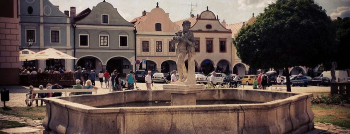 Telč is one of České památky Unesco.