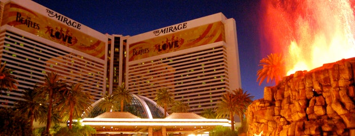 The Mirage Volcano is one of Viva Las Vegas.
