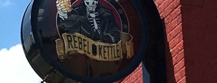 Rebel Kettle Brewing Co. is one of Little Rock.