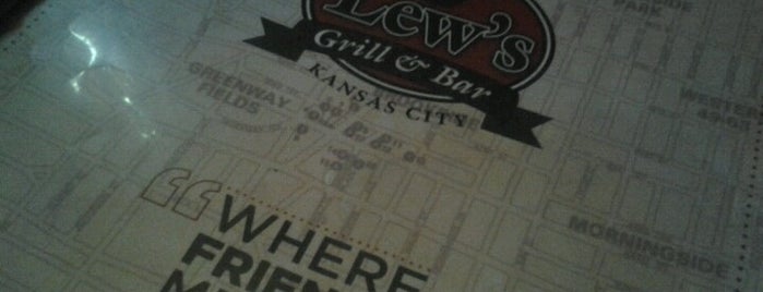 Lew's Grill & Bar is one of The 15 Best Places with Happy Hour Specials in Kansas City.