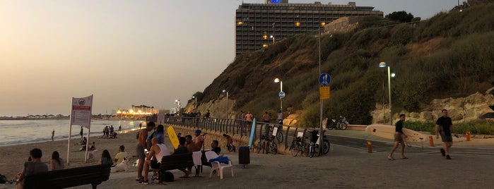 Tel Aviv Marina promenade is one of Tel Aviv.