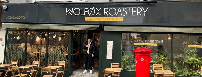 Wolfox Roastery is one of Brighton Ting.