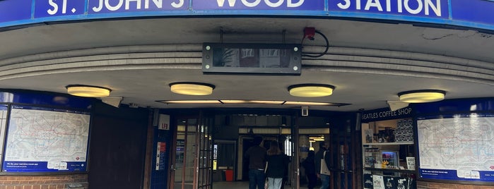 St. John's Wood London Underground Station is one of U.K..