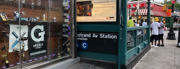 MTA Subway - Nostrand Ave (A/C) is one of Crown Heights.