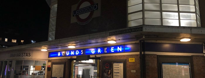 Bounds Green London Underground Station is one of London.