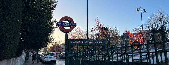 Warwick Avenue London Underground Station is one of Natasha's Saved Places.