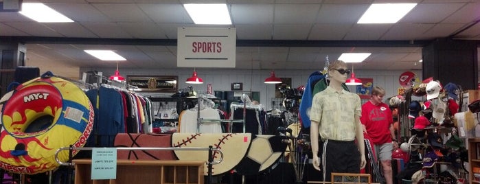 Hillcrest Thrift Store is one of kc.