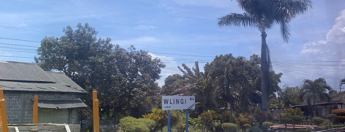 Stasiun Wlingi is one of Train Station.