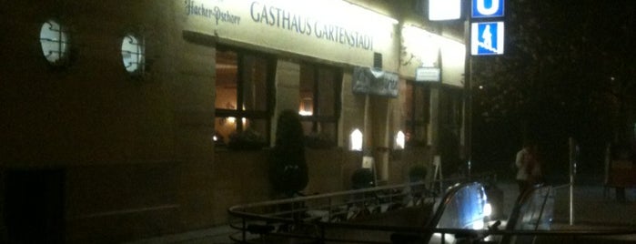 Gasthaus Gartenstadt is one of Orte, die Sue gefallen.