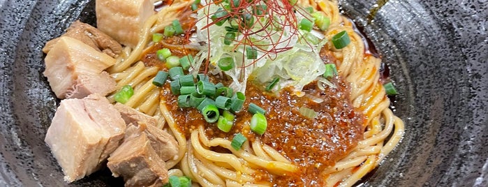 Ramen Yamaguchi Ratsushiki is one of 4sqから薦められた麺類店.