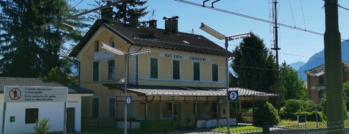 Stazione Ponte d'Adige is one of Train stations South Tyrol.