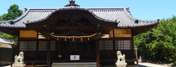 Naoshima Hachiman Shrine is one of 香川.