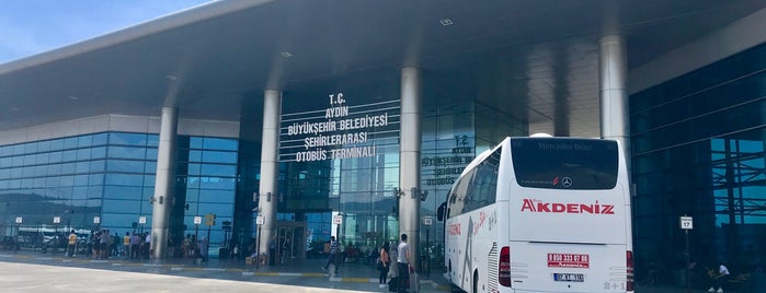 Aydın Şehirler Arası Otobüs Terminali is one of Tempat yang Disukai Carl.