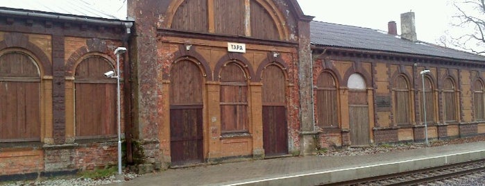 Tapa Railway Station is one of Raudteejaamad/Rongipeatused.