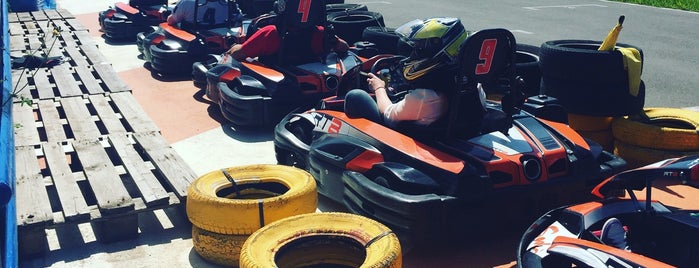 Go Kart Forte Village is one of Posti che sono piaciuti a Abdulaziz.