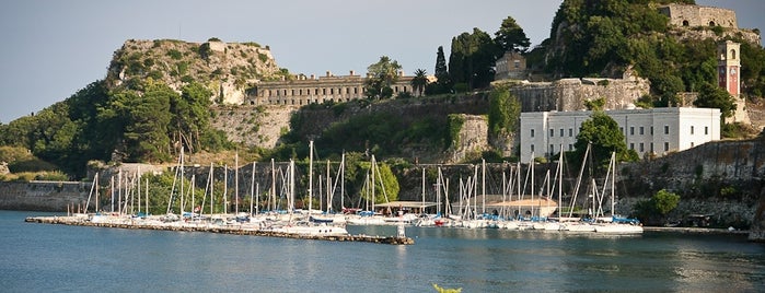 Old Fortress is one of Corfu island Greece.