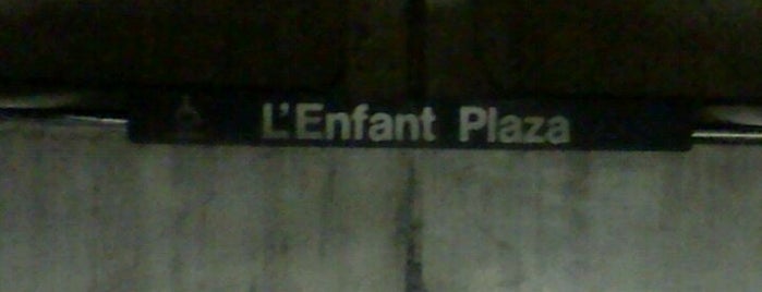 L'Enfant Plaza Metro Station is one of WMATA Silver Line.