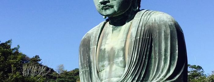 Great Buddha of Kamakura is one of Tempat yang Disukai James.